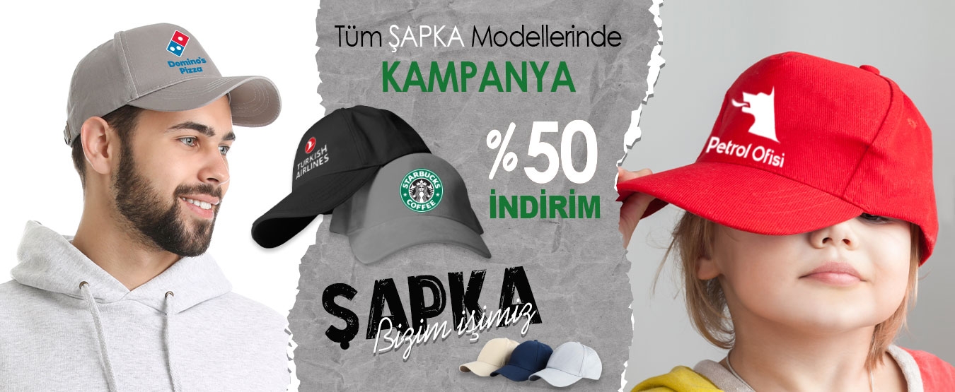 şapka kampanya banner