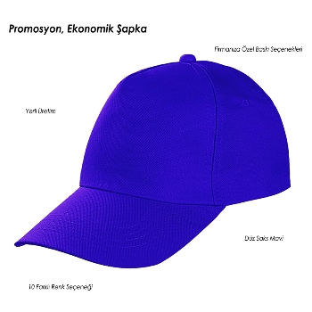 Promosyon Şapka - Saks 