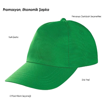 Promosyon Şapka - Yeşil